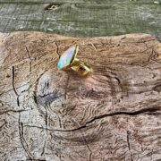 Ethiopian opal-9ct-gold-ring-sandrakernsjewellery Ethiopian opal-9ct-gold-ring-sandrakernsjewellery