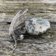 suffragette-odd-earrings-purple-green-white-sandrakernsjewellery suffragette-odd-earrings-purple-green-white-sandrakernsjewellery