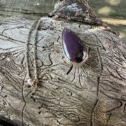 sugilite-pear-purple-pendant-chain-cutout-sandrakernsjewellery sugilite-pear-purple-pendant-chain-cutout-sandrakernsjewellery