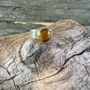 tigers eye-silver-ring-round-front-sandrakernsjewellery